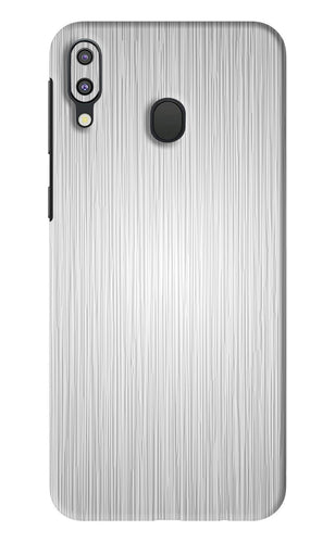 Wooden Grey Texture Samsung Galaxy M20 Back Skin Wrap