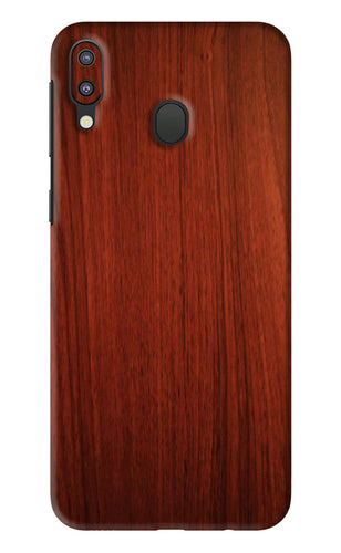 Wooden Plain Pattern Samsung Galaxy M20 Back Skin Wrap