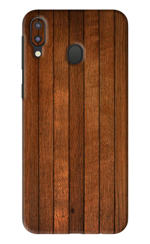Wooden Artwork Bands Samsung Galaxy M20 Back Skin Wrap