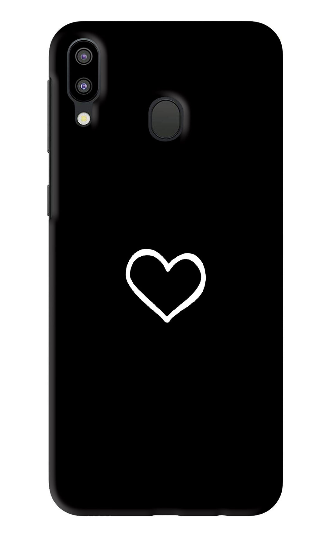 Heart Samsung Galaxy M20 Back Skin Wrap
