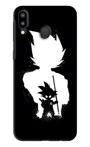 Goku Shadow Samsung Galaxy M20 Back Skin Wrap
