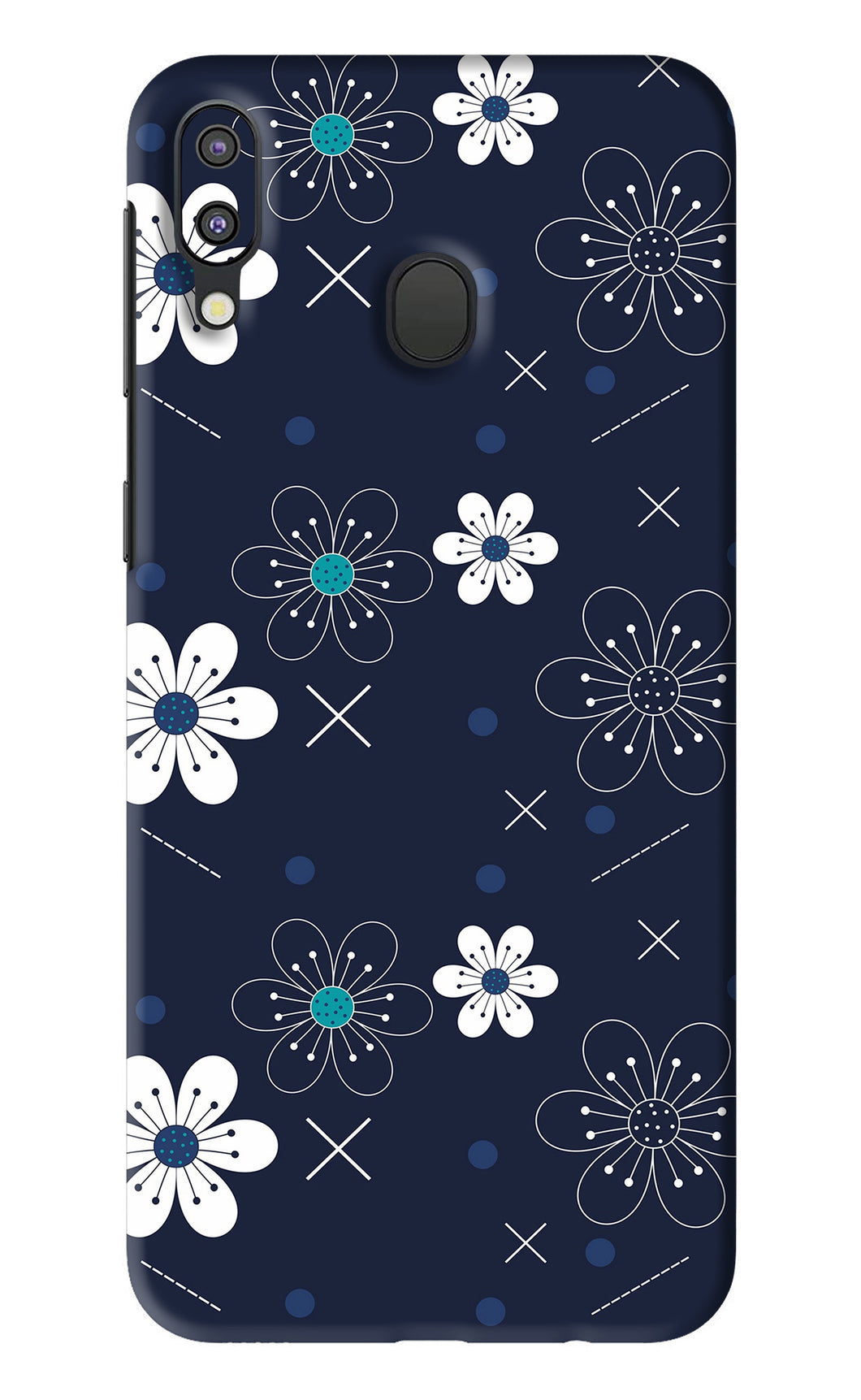 Flowers 4 Samsung Galaxy M20 Back Skin Wrap