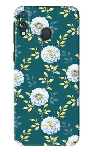 Flowers 5 Samsung Galaxy M20 Back Skin Wrap