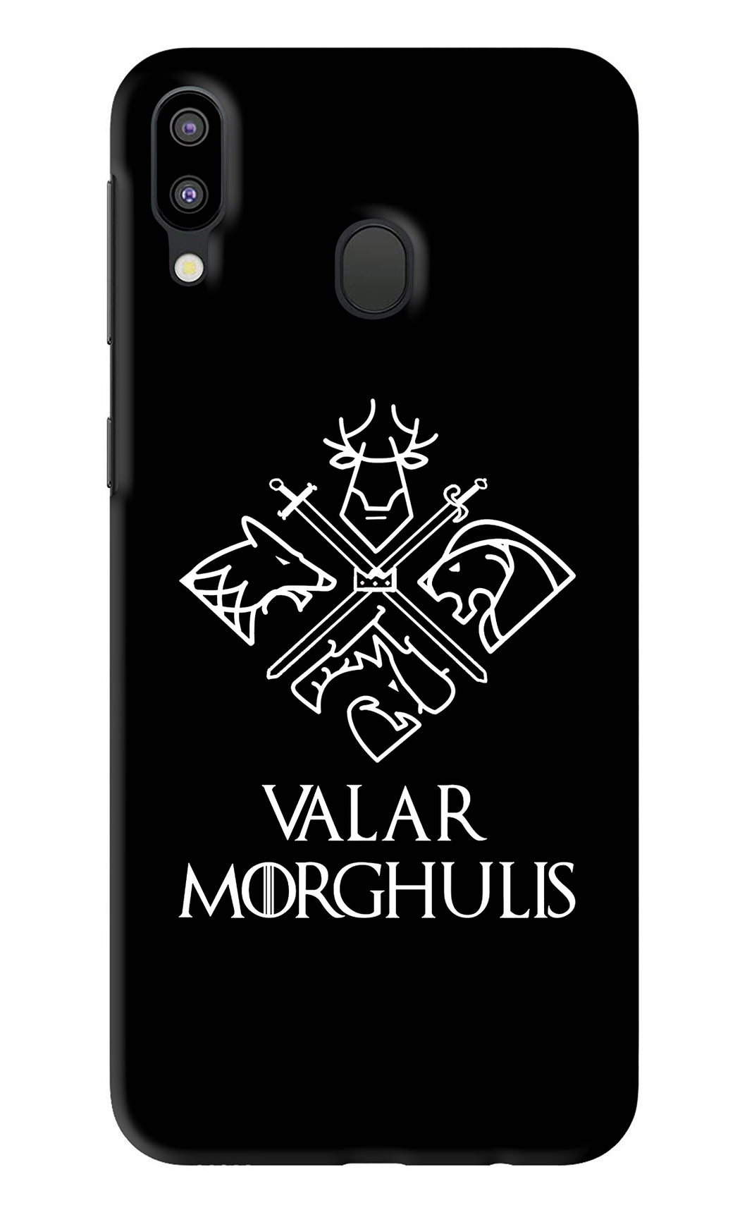 Valar Morghulis | Game Of Thrones Samsung Galaxy M20 Back Skin Wrap