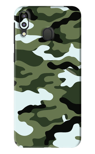 Camouflage 1 Samsung Galaxy M20 Back Skin Wrap