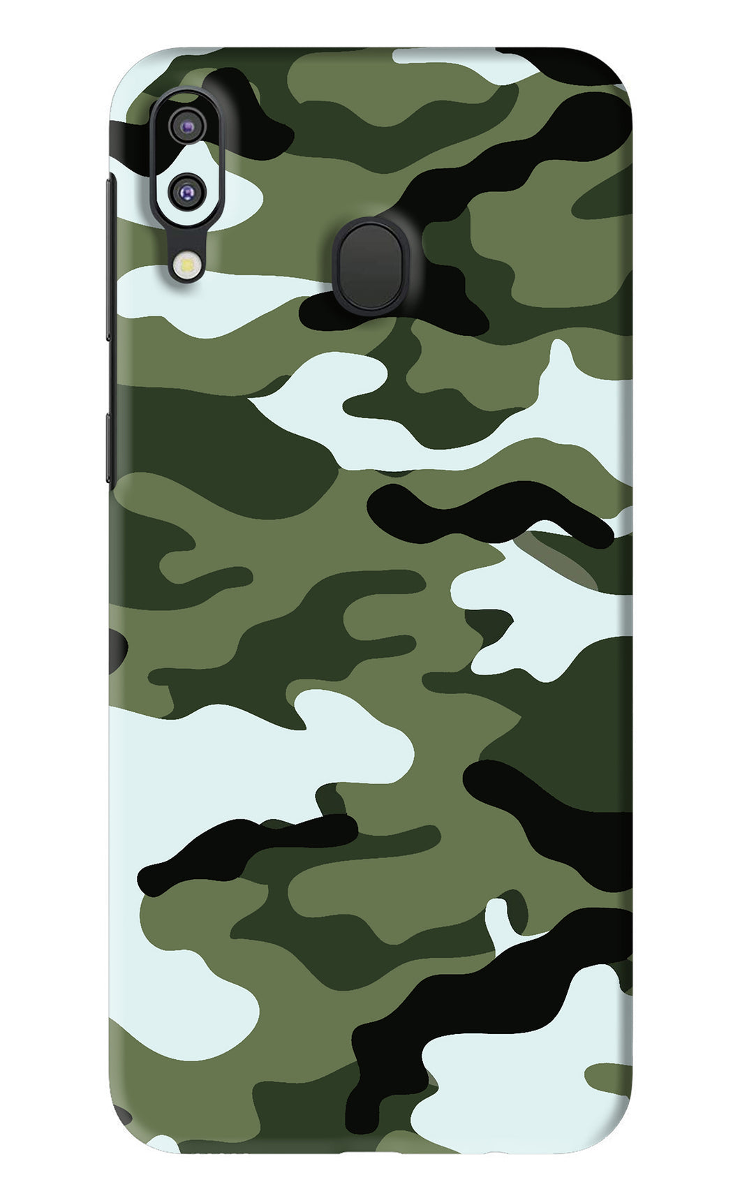 Camouflage 1 Samsung Galaxy M20 Back Skin Wrap