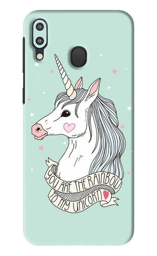 Unicorn Wallpaper Samsung Galaxy M20 Back Skin Wrap