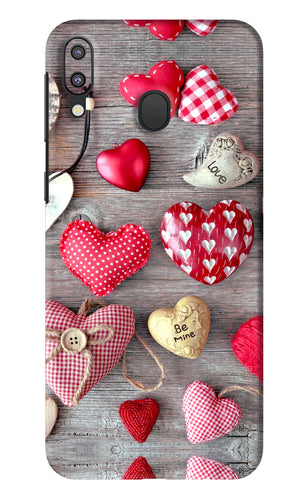 Love Wallpaper Samsung Galaxy M20 Back Skin Wrap