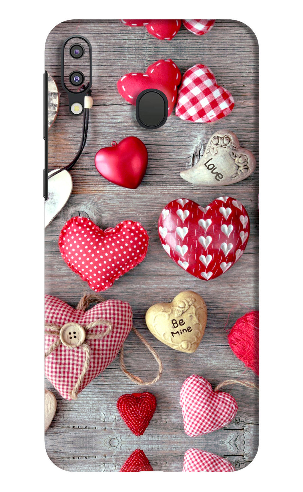 Love Wallpaper Samsung Galaxy M20 Back Skin Wrap