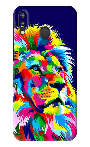 Vector Art Lion Samsung Galaxy M20 Back Skin Wrap