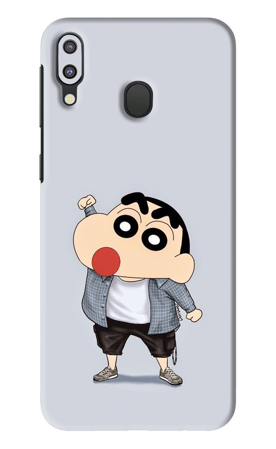 Shinchan Samsung Galaxy M20 Back Skin Wrap