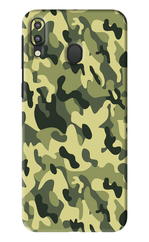 Camouflage Samsung Galaxy M20 Back Skin Wrap