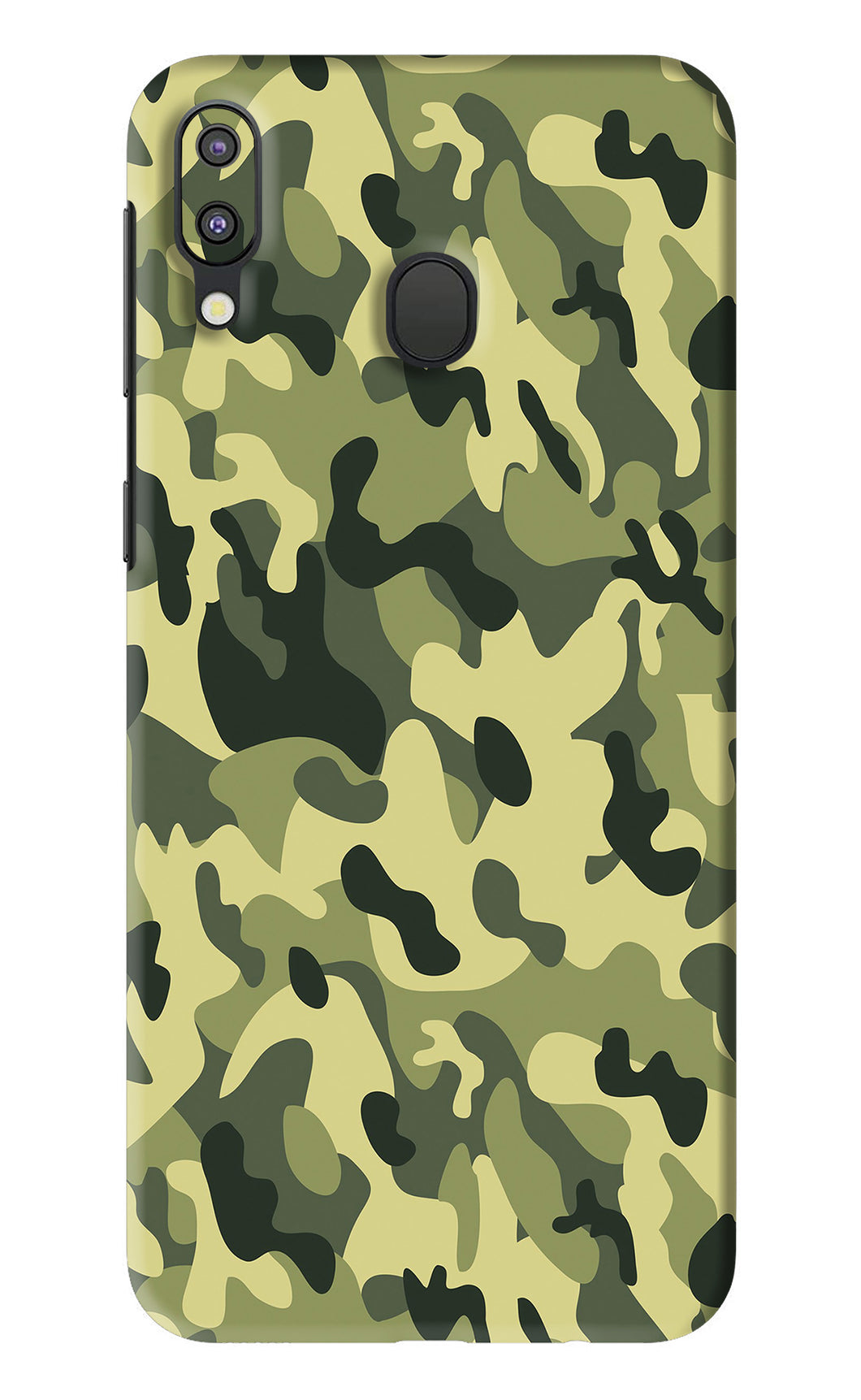 Camouflage Samsung Galaxy M20 Back Skin Wrap