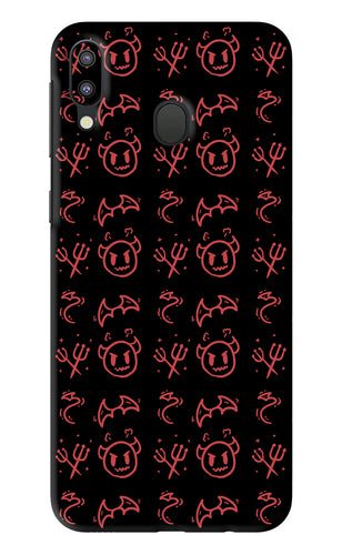 Devil Samsung Galaxy M20 Back Skin Wrap