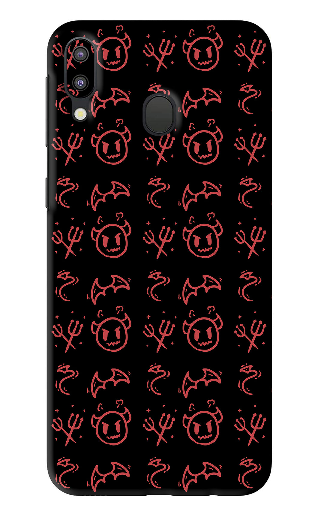 Devil Samsung Galaxy M20 Back Skin Wrap