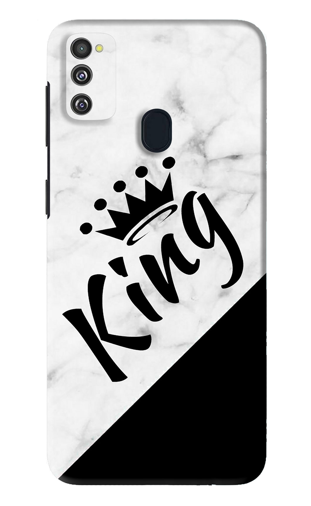 King Samsung Galaxy M21 Back Skin Wrap