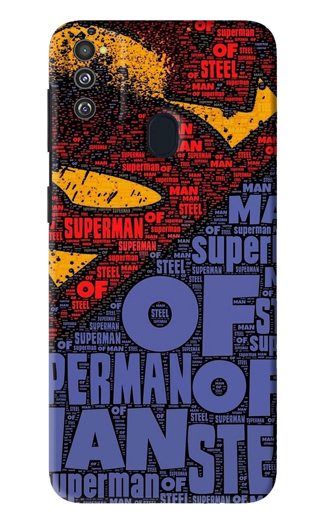 Superman Samsung Galaxy M21 Back Skin Wrap