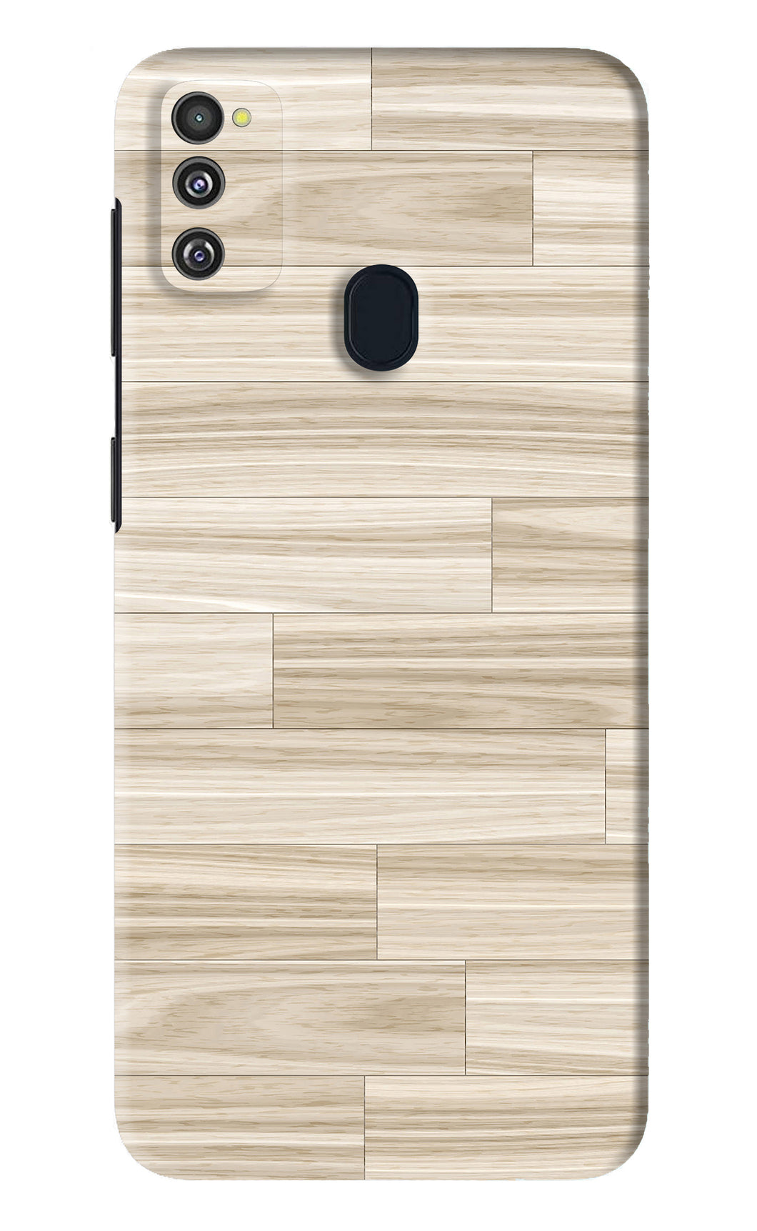 Wooden Art Texture Samsung Galaxy M21 Back Skin Wrap