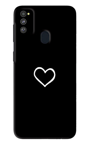 Heart Samsung Galaxy M21 Back Skin Wrap