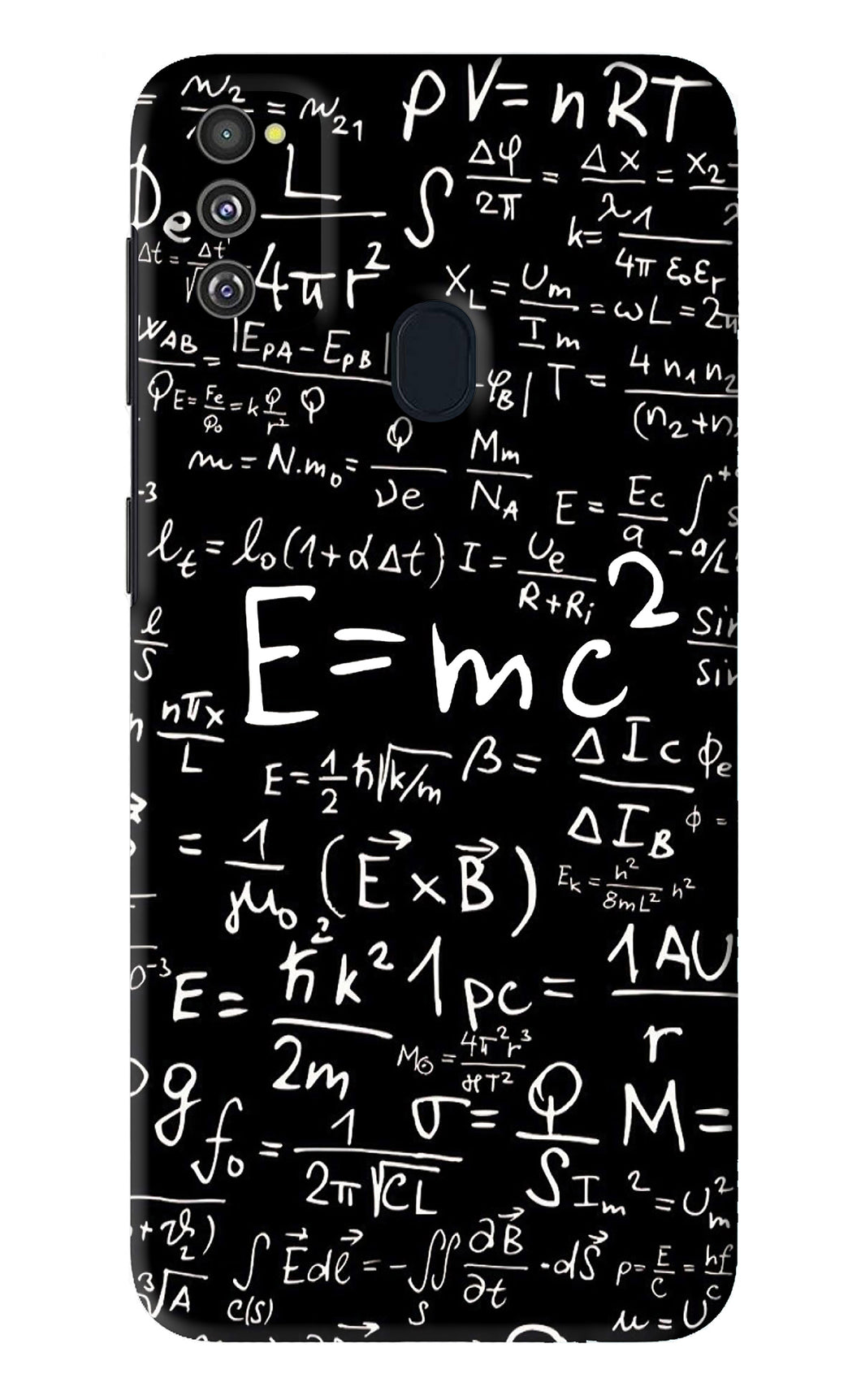 Physics Albert Einstein Formula Samsung Galaxy M21 Back Skin Wrap