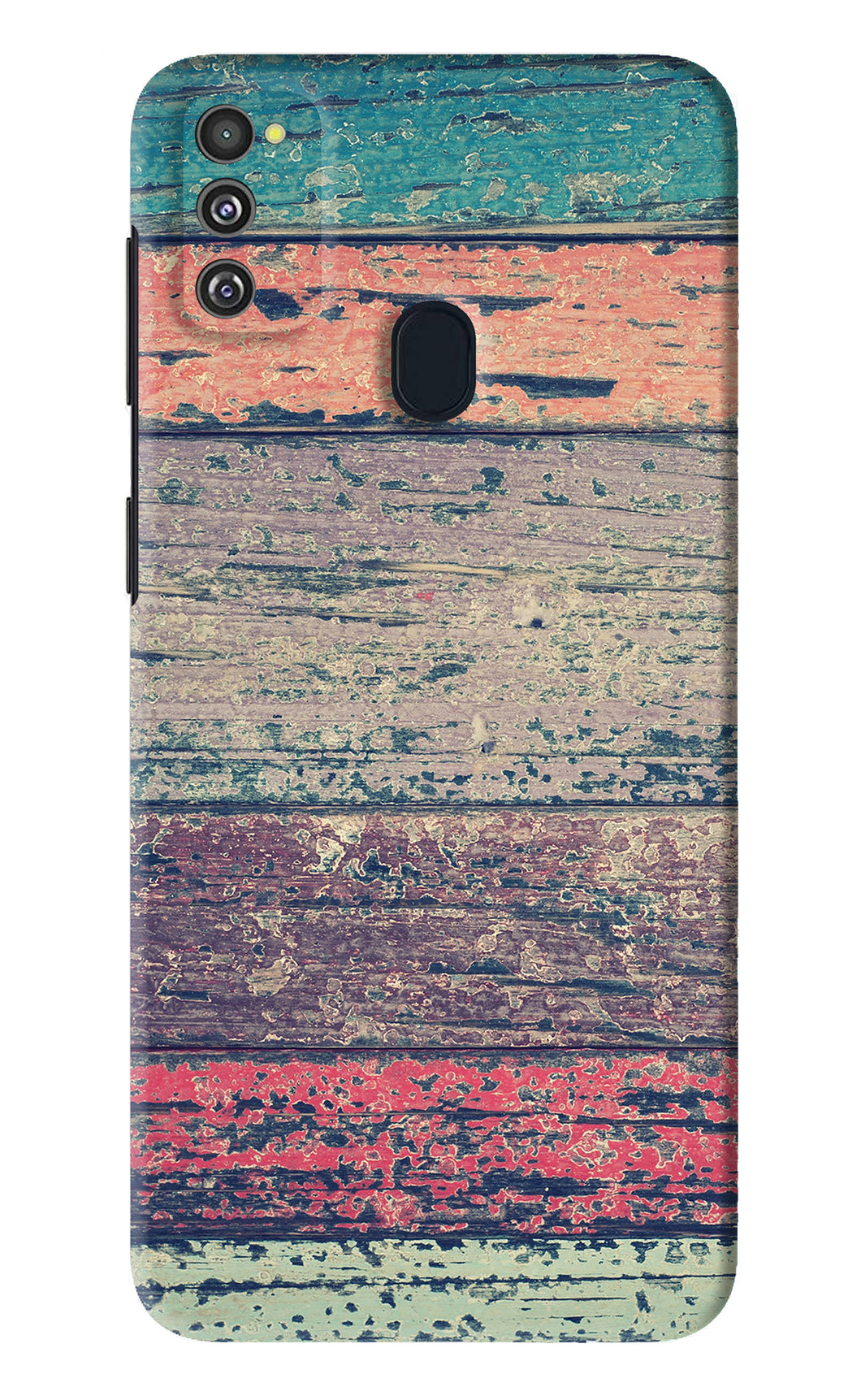 Colourful Wall Samsung Galaxy M21 Back Skin Wrap