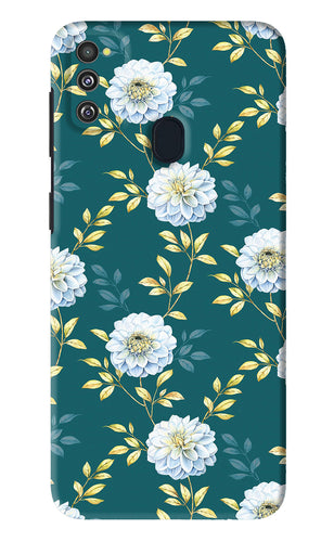 Flowers 5 Samsung Galaxy M21 Back Skin Wrap