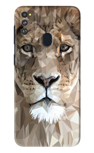 Lion Art Samsung Galaxy M21 Back Skin Wrap