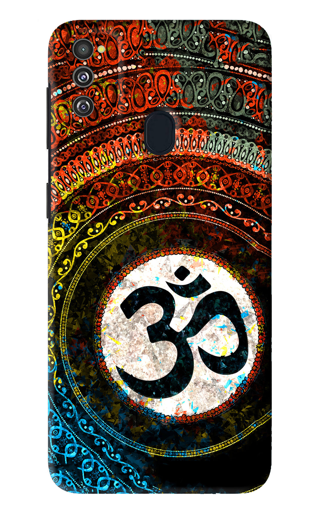 Om Cultural Samsung Galaxy M21 Back Skin Wrap