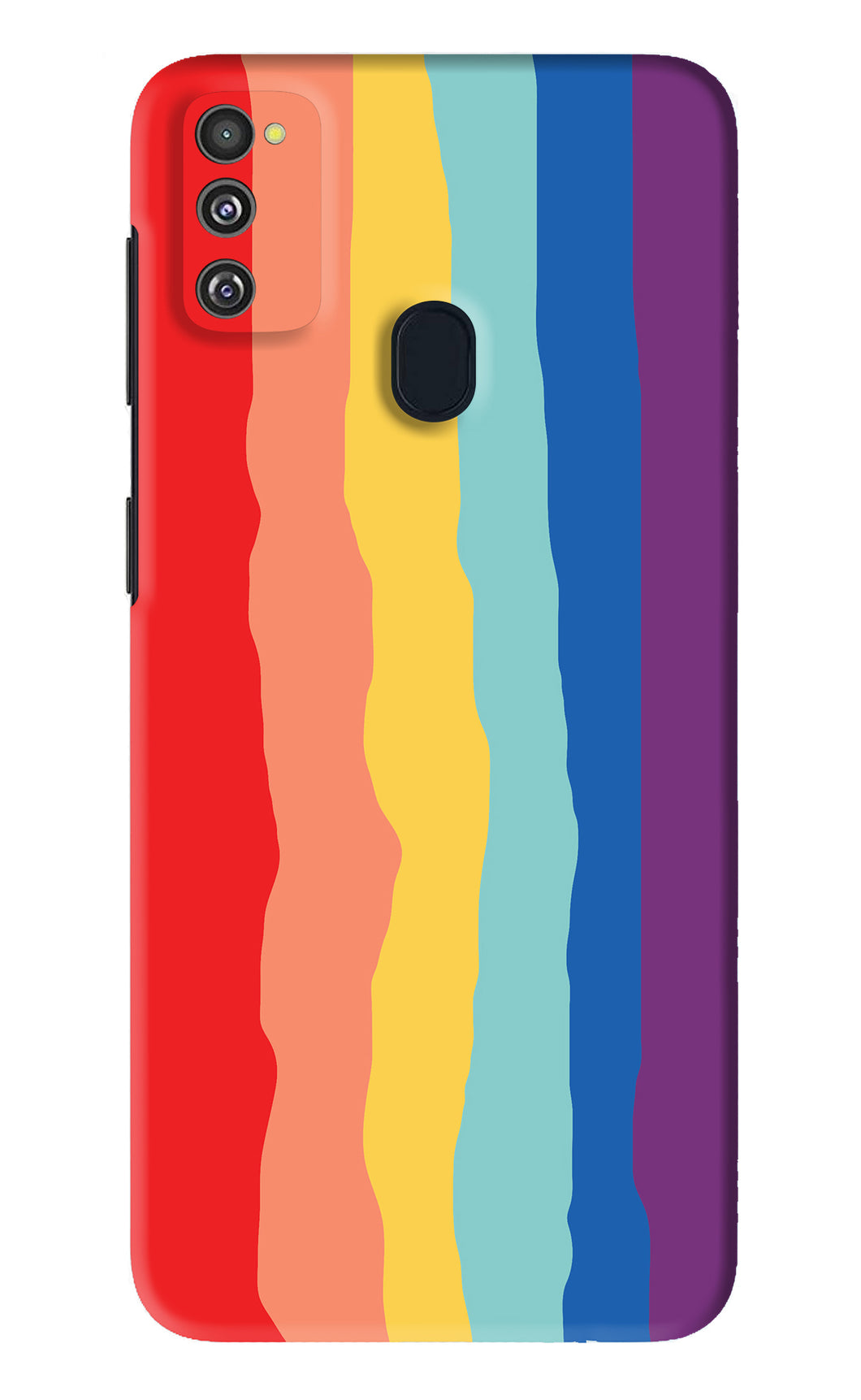 Rainbow Samsung Galaxy M21 Back Skin Wrap