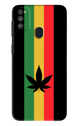 Weed Flag Samsung Galaxy M21 Back Skin Wrap