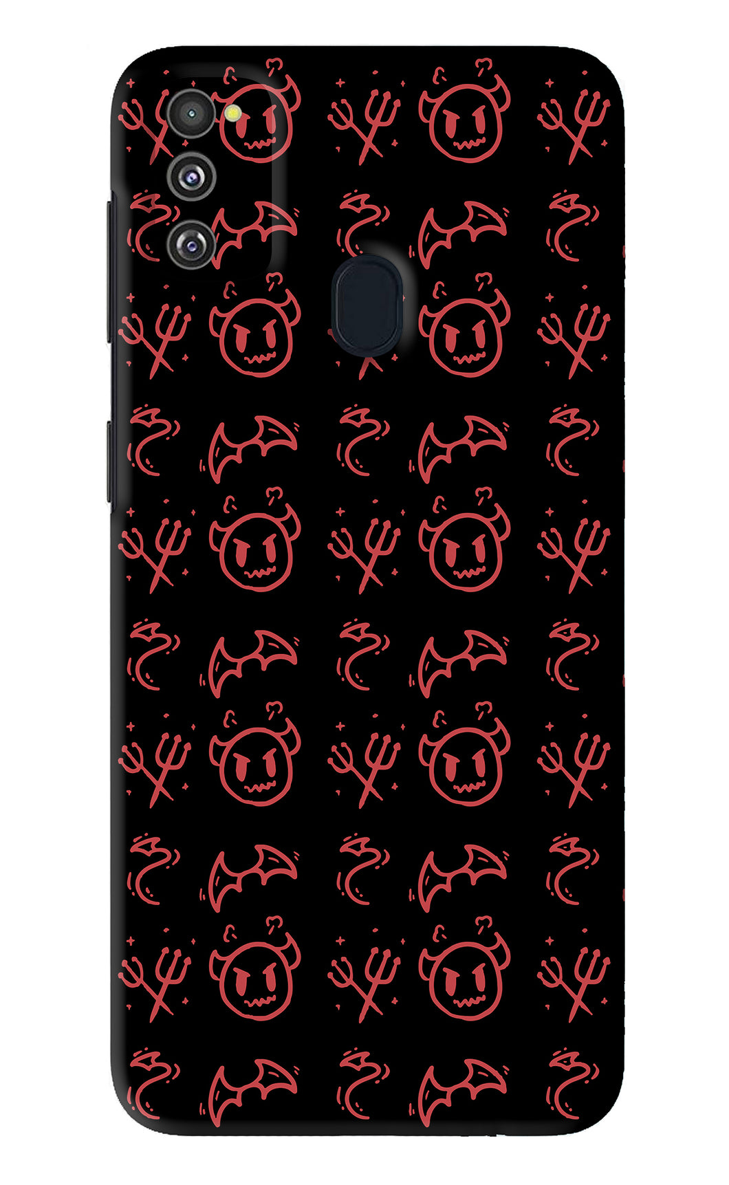 Devil Samsung Galaxy M21 Back Skin Wrap