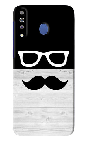 Mustache Samsung Galaxy M30 Back Skin Wrap