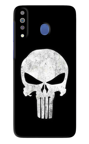 Punisher Skull Samsung Galaxy M30 Back Skin Wrap