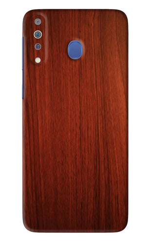 Wooden Plain Pattern Samsung Galaxy M30 Back Skin Wrap