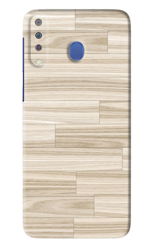 Wooden Art Texture Samsung Galaxy M30 Back Skin Wrap