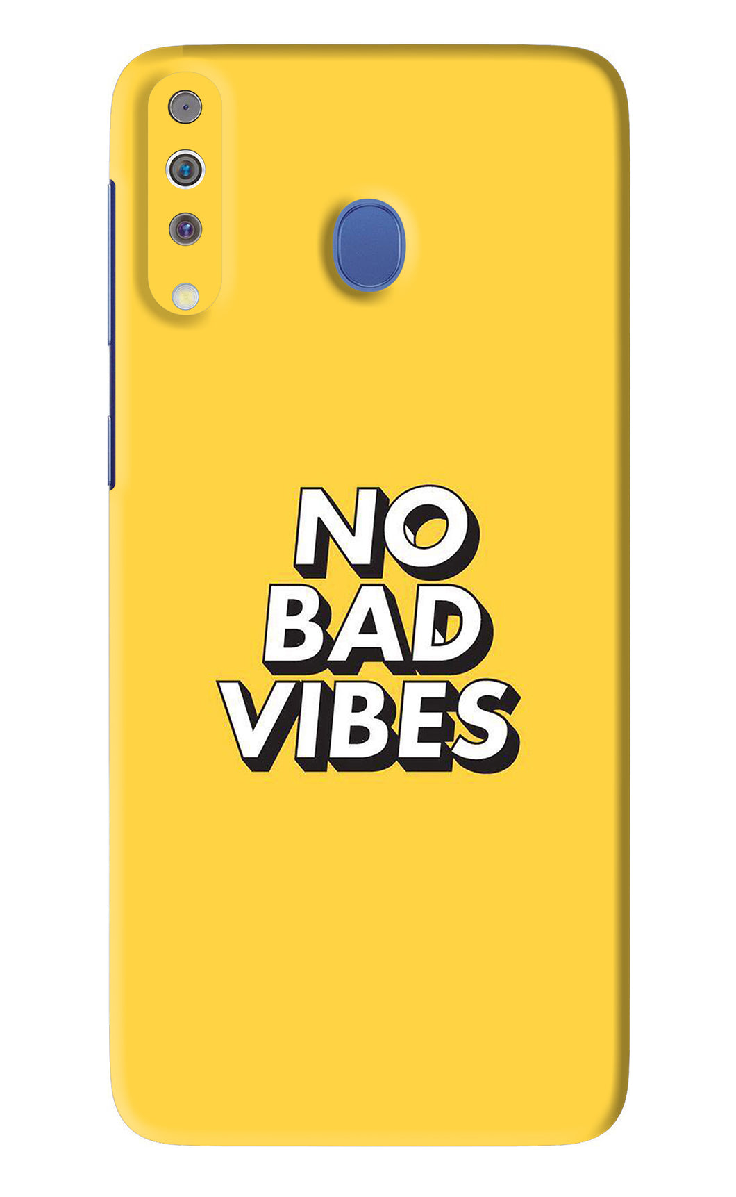 No Bad Vibes Samsung Galaxy M30 Back Skin Wrap