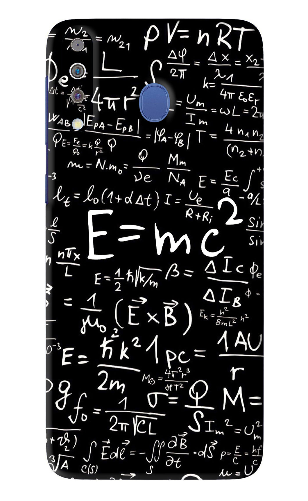 Physics Albert Einstein Formula Samsung Galaxy M30 Back Skin Wrap