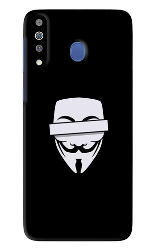 Anonymous Face Samsung Galaxy M30 Back Skin Wrap