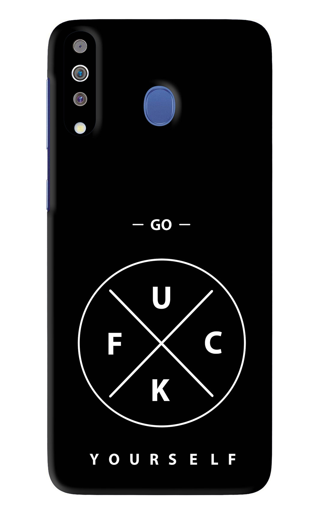 Go Fuck Yourself Samsung Galaxy M30 Back Skin Wrap