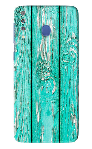 Blue Wood Samsung Galaxy M30 Back Skin Wrap