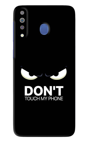 Don'T Touch My Phone Samsung Galaxy M30 Back Skin Wrap