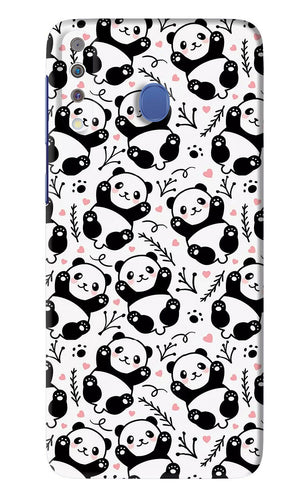 Cute Panda Samsung Galaxy M30 Back Skin Wrap