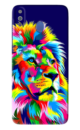 Vector Art Lion Samsung Galaxy M30 Back Skin Wrap