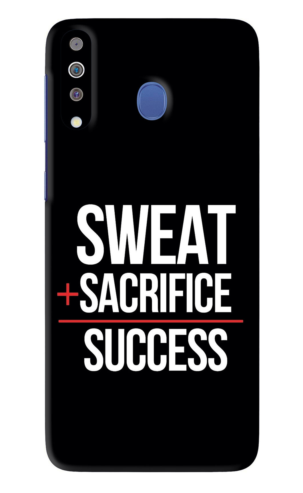 Sweat Sacrifice Success Samsung Galaxy M30 Back Skin Wrap