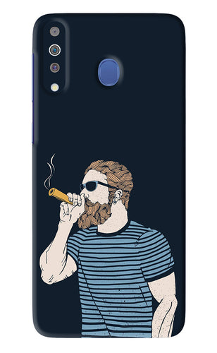 Smoking Samsung Galaxy M30 Back Skin Wrap