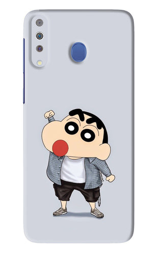 Shinchan Samsung Galaxy M30 Back Skin Wrap