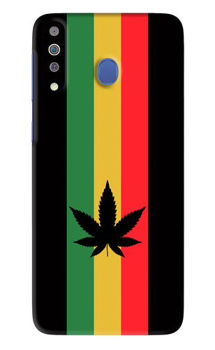 Weed Flag Samsung Galaxy M30 Back Skin Wrap