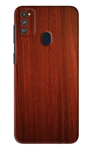Wooden Plain Pattern Samsung Galaxy M30S Back Skin Wrap