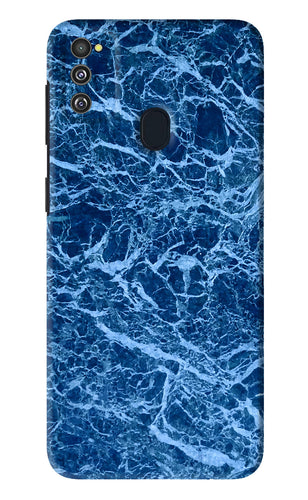 Blue Marble Samsung Galaxy M30S Back Skin Wrap