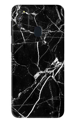 Black Marble Texture 2 Samsung Galaxy M30S Back Skin Wrap